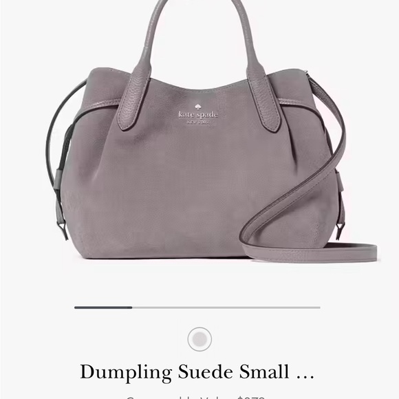 Kate Spade Mustard Yellow Suede Shoulder Bag - Picture 2 of 3